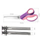 ⏳🔥LIMITED-TIME 50% OFF! ⏰✂️Multipurpose Pinking Shears Serrated Scissors