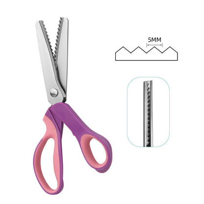 ⏳🔥LIMITED-TIME 50% OFF! ⏰✂️Multipurpose Pinking Shears Serrated Scissors