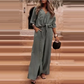 💗LAST DAY SALE 60% OFF⚡50K+ SOLD🥰⚡Elegant Solid Two-Piece Outfit for Women 🌸👗 | S-3XL Full Sizes Multiple Colors