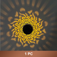 💡🌞This Week's Special Price ￡7.99 ‼️💥Solar Mandala Wall Light Outdoor Garden Fence Projector Lamp Patio Ambient Decor✨🏠