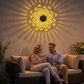 💡🌞This Week's Special Price ￡7.99 ‼️💥Solar Mandala Wall Light Outdoor Garden Fence Projector Lamp Patio Ambient Decor✨🏠