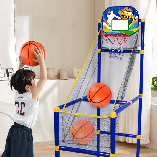 🏀📢LIMITED-TIME 50% OFF!⚡50K+ SOLD!⛹️💨Kids' Indoor Basketball Arcade Game with 4 Balls🏀
