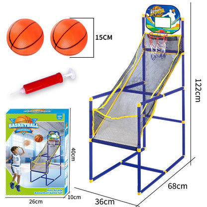 🏀📢LIMITED-TIME 50% OFF!⚡50K+ SOLD!⛹️💨Kids' Indoor Basketball Arcade Game with 4 Balls🏀