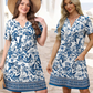🔥LAST DAY SALE: ONLY ￡15.98!!💃Women's Elegant V-Neck Summer Vacation Dress