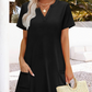 🔥LAST DAY SALE: ONLY ￡15.98!!💃Women's Elegant V-Neck Summer Vacation Dress