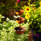 🦜 Last Day Special Price £9.99! ⚡️🌿3-Tier Rustic Metal Bird Feeder & Drinker Stake🐦Ground Plug Design Dual-Use Seed Tray Bird Bath For Garden Yard