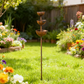🦜 Last Day Special Price £9.99! ⚡️🌿3-Tier Rustic Metal Bird Feeder & Drinker Stake🐦Ground Plug Design Dual-Use Seed Tray Bird Bath For Garden Yard