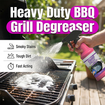 📢📢LAST DAY SPECIAL PRICE:ONLY £7.99 !! ⏰⚡50K+ SOLD💕Fast-Acting Heavy-Duty Grill Degreaser Spray🍢💦