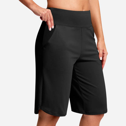 ⏰Hot Sales 50% OFF🔥💓Women's High-Waist Yoga Shorts with Pockets 🩰👖 | Soft & Stretchy | For Sports & Daily Wear