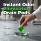 🏠💧Drain Deodorizer Pods – Bio‑enzyme formula neutralizes smells at the source
