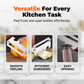 🔥Buy 2 Get 1 Free Price: Only £7.99!!💥🔥 Buy 2 Get 1 Free🎁3-in-1 Scallion Shredder & Peeler Kitchen Tool
