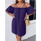 🌈2026 Summer Hot Sale 50% OFF-ONLY £14.99‼️👗Women's Elegant Solid Color Mini Dress☁️Soft Slim Short Sundress For Date Wedding Guest Party Daily Office🇬🇧