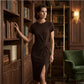 👗Summer Hot Sale 50% OFF✨Women's Elegant Waist Twist High Slit Sleeveless Midi Dress– Waist-Cinching, Elegant, Flowing Silhouette 💃