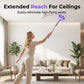 🦟SUMMER HOT SALE 50% OFF!💥50K+ SOLD✨Household Pest Control Hot Sale🪰Extendable Electric Fly Swatter🔋USB Rechargeable Long Telescopic Handle Bug Zapper For Mosquito Fly Moth Indoor Outdoor🇬🇧