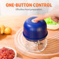 ⏳Last Day Hot Sales - Just ￡9.99🔥Wireless Efficient Electric Mini Food Chopper,Wireless Portable Kitchen Chopper for Minced Meat, Garlic & Baby Puree, Fast Food Prep Kitchen Helper