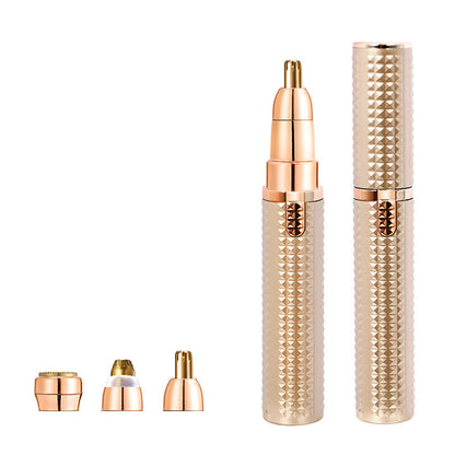 📢📢LAST DAY SALE 60% OFF :ONLY ￡10.99⚡50K+ SOLD💕🪮3-in-1 Electric Eyebrow Trimmer – Interchangeable Heads for Brows, Face, and Detail Trimming🔁