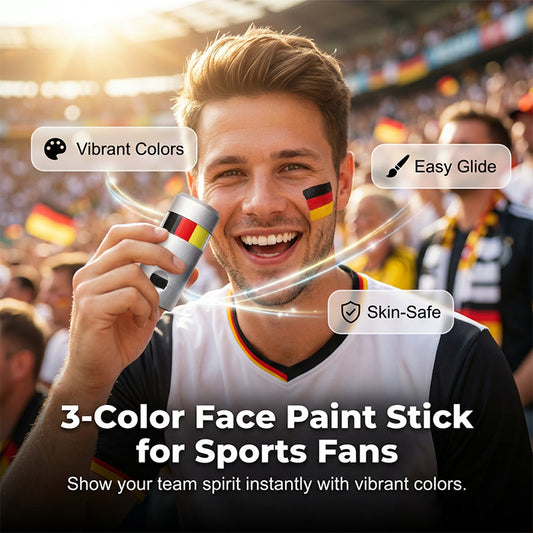 🏆LAST DAY 49% OFF 🔥⚽Welcome the World Cup🔥National Flag Face Paint Stick for Sports Fans🎁
