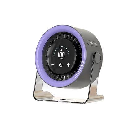 🏆2026 Hot Sales 50% OFF🔥Desk Fan – USB Rechargeable with LED Display 📊 | 100 Speeds, 120° Tilt & Full Oscillation ↔️ | Ultra-Quiet for Bedroom 😴, Office 🖥️ & Camping 🏕️ | Up to 24H Battery ⚡ | UK Designed 💡🇬🇧