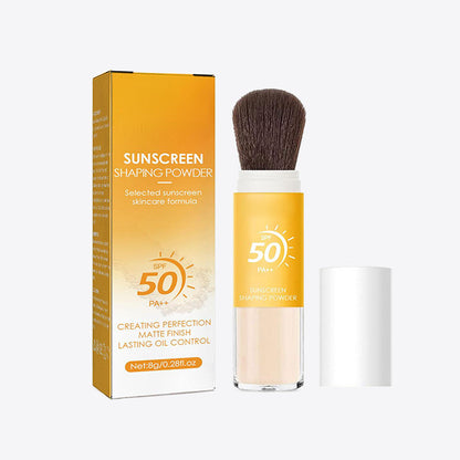 🏆 Last Day Special Price £9.99 ! 🔥Buy 2 Get 1 Free🎁Lightweight Oil-Control Waterproof Sun-protection Setting Powder