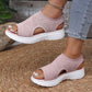 ⏰Time-Limited Special Price: ￡13.99!!🩴Women’s Knit Platform Sandals – Lightweight, Breathable & Arch-Supported 🏝️☁️  Cushioned Memory Foam Footbed • Non-Slip Sole • All-Day Comfort for Summer Walks, Holidays & City Days 🎁🇬🇧
