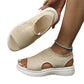 ⏰Time-Limited Special Price: ￡13.99!!🩴Women’s Knit Platform Sandals – Lightweight, Breathable & Arch-Supported 🏝️☁️  Cushioned Memory Foam Footbed • Non-Slip Sole • All-Day Comfort for Summer Walks, Holidays & City Days 🎁🇬🇧
