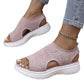 ⏰Time-Limited Special Price: ￡13.99!!🩴Women’s Knit Platform Sandals – Lightweight, Breathable & Arch-Supported 🏝️☁️  Cushioned Memory Foam Footbed • Non-Slip Sole • All-Day Comfort for Summer Walks, Holidays & City Days 🎁🇬🇧