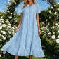 💃Summer Hot Sale 60% OFF💃Women's Elegant Cutout V-Neck Maxi Dress