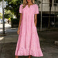 💃Summer Hot Sale 60% OFF💃Women's Elegant Cutout V-Neck Maxi Dress