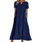 💃Summer Hot Sale 60% OFF💃Women's Elegant Cutout V-Neck Maxi Dress