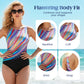 🔥Only £12.99 Last Day Promotion🎁!🩱Fashion printed swimsuit with pleated design, instantly slims your figure ✨