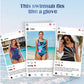 🔥Only £12.99 Last Day Promotion🎁!🩱Fashion printed swimsuit with pleated design, instantly slims your figure ✨