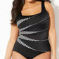 🔥Only £12.99 Last Day Promotion🎁!🩱Fashion printed swimsuit with pleated design, instantly slims your figure ✨