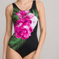 🔥Only £12.99 Last Day Promotion🎁!🩱Fashion printed swimsuit with pleated design, instantly slims your figure ✨