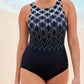 🔥Only £12.99 Last Day Promotion🎁!🩱Fashion printed swimsuit with pleated design, instantly slims your figure ✨