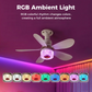 🍃Summer Hot Sale 50% OFF🔥✨3-in-1 Ceiling Fan with Light and Bluetooth Speaker❤️
