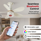 🍃Summer Hot Sale 50% OFF🔥✨3-in-1 Ceiling Fan with Light and Bluetooth Speaker❤️