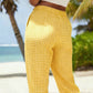 👖💥Surprise Price ￡14.99!!💥 🌿Women's Summer Plaid Capri Pants✨Light Breathable Cropped Trousers Casual Daily Wear💝