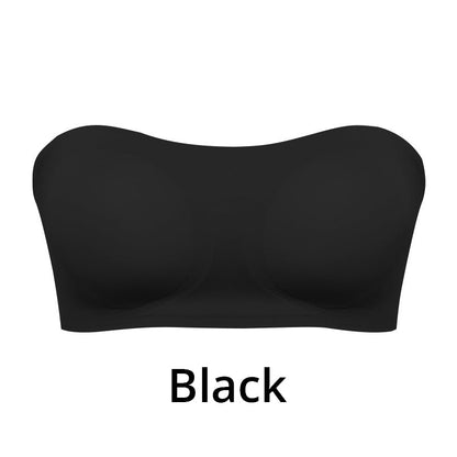 🔥⚡️LAST DAY: only £9.99 💕 💥Women's Strapless Wireless Bra with Side Closure🩰💖Supportive Daily Bra❤️