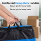 📦🔥LAST DAY: Only £8.99‼️🧳 Collapsible Storage and Moving Bag – Heavy-duty handles & zippered closure – Folds flat, perfect for moving, travel or closet organization – reusable & easy to clean 🏠