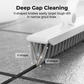 🎉Surprise Price ￡9.99!!✨🧹 2-in-1 Grout & Corner Scrubber Brush with Squeegee🫧
