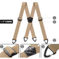 ⏳Time-Limited Special Price：Only ￡7.99!!⏰📢Men's X-Back Suspenders with Hook Clips