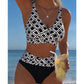 🏖️Summer Hot Sale– ONLY ￡14.99!!🔥Women's High Waist Two-Piece Bikini Set 👙🌊 | Summer Beach Essential