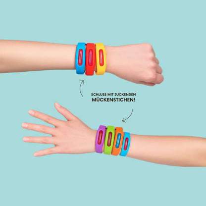 🌀LAST DAY SALE – ONLY ￡5.99!!🔥⚡Natural Mosquito Repellent Bands ✨🌴 | For Kids & Adults