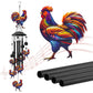 🥳SUMMER HOT SALE🥳💞50K+ SOLD!💥50% OFF! !Vintage Metal Memorial Wind Chimes for Garden 🐓🦋🪽