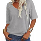 🏆LAST DAY SALE 49% OFF🔥Women's Casual V-Neck Short Sleeve T-Shirt 🩷 | Soft Breathable Multi Colors