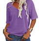 🏆LAST DAY SALE 49% OFF🔥Women's Casual V-Neck Short Sleeve T-Shirt 🩷 | Soft Breathable Multi Colors