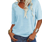 🏆LAST DAY SALE 49% OFF🔥Women's Casual V-Neck Short Sleeve T-Shirt 🩷 | Soft Breathable Multi Colors