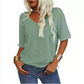 🏆LAST DAY SALE 49% OFF🔥Women's Casual V-Neck Short Sleeve T-Shirt 🩷 | Soft Breathable Multi Colors