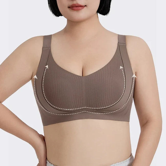 💗LAST DAY SALE :ONLY ￡7.99!!🔥50K+ SOLD💕💕Seamless Wire-Free Bra | Gentle Bust Lift & All-Day Cloud Soft Comfort☁️