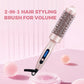 ⏳LIMITED-TIME 50% OFF!🔥⚡Dual-Use Volumising Hair Styling Brush 🪮Portable All Hair Types✨